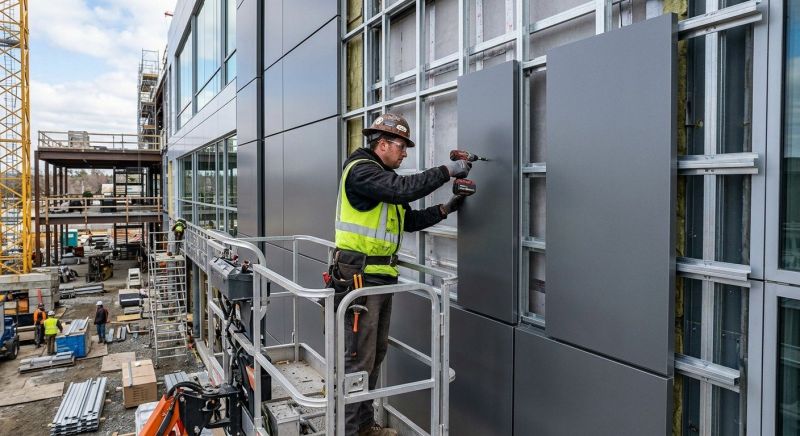 Metal Paneling Installation
