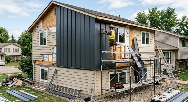 Metal Siding Replacement