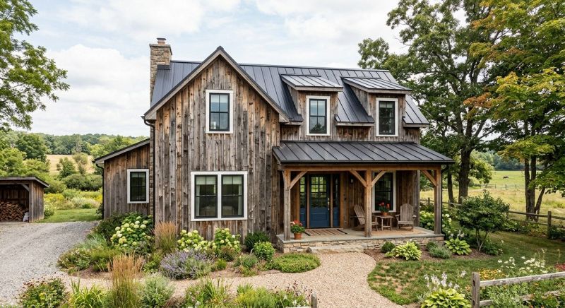 Wood Barn Siding Installation