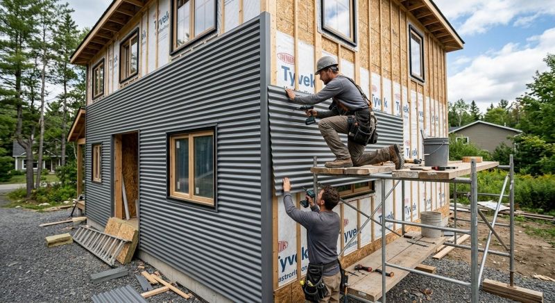 Corrugated Siding Installation in Pell City, AL