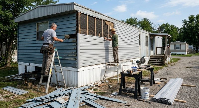 Damaged Siding Replacement in Pell City, AL