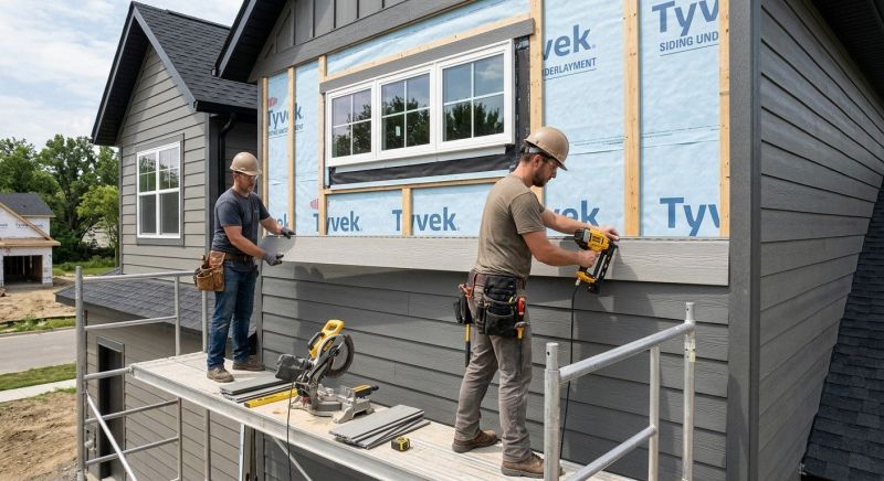 Engineered Siding Installation in Lincoln, AL