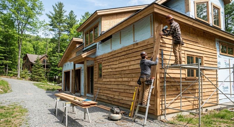 Faux Wood Siding Installation in Springville, AL