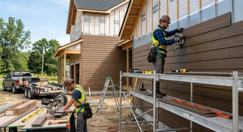 Faux Wood Siding Installation in Talladega County, AL