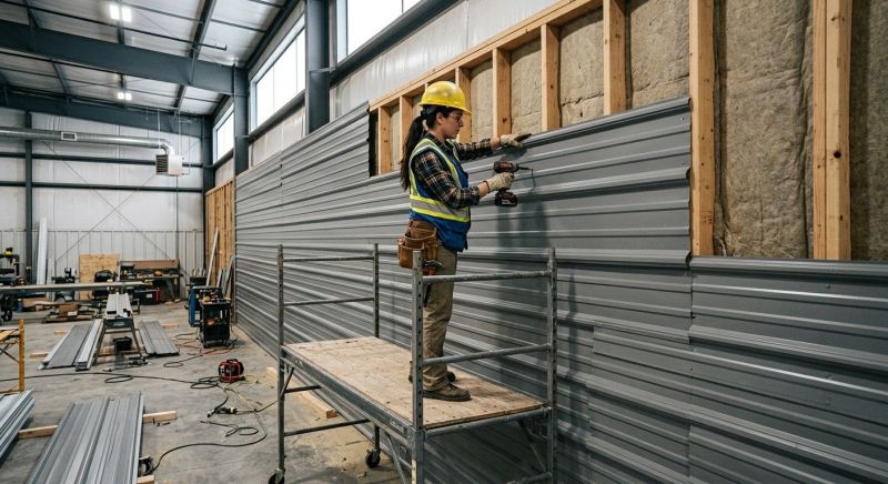 Metal Paneling Installation in Pell City, AL