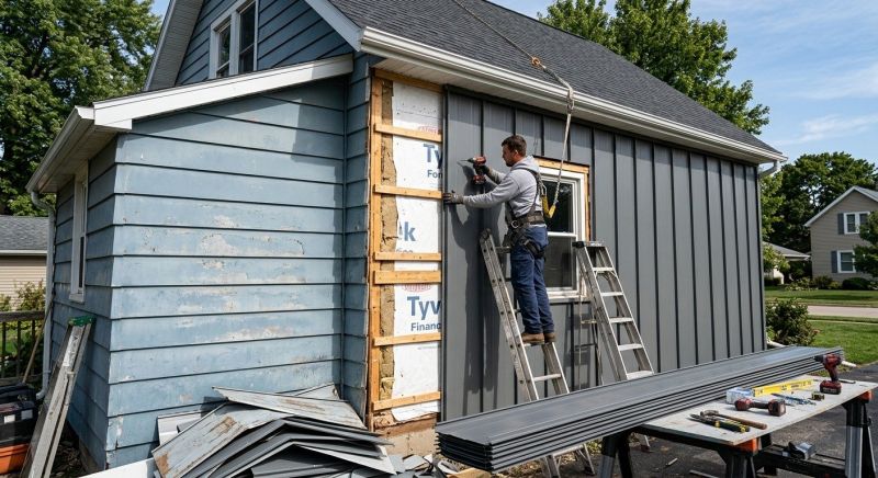 Metal Siding Installation in Lincoln, AL
