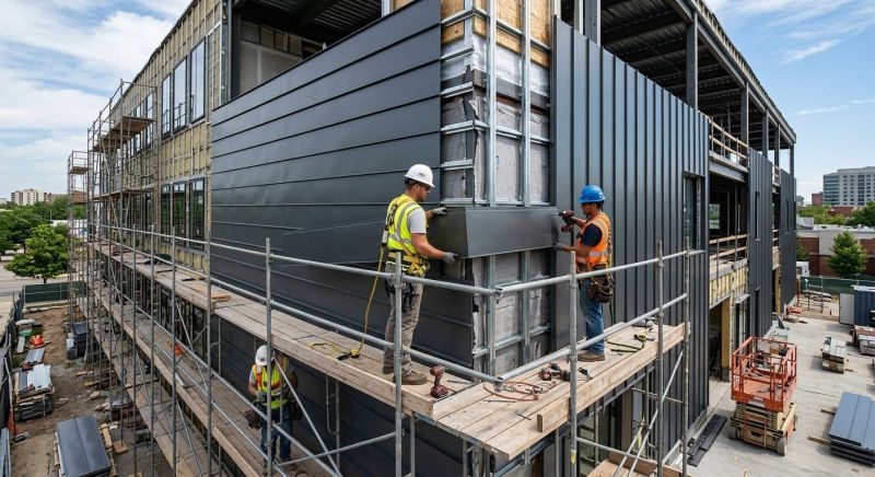 Steel Cladding Installation in Pell City, AL